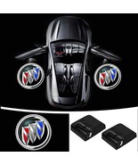 2x PCs Buick Logo Wireless Car Door Welcome Laser Projector Shadow LED L... - $23.50