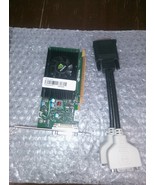 GPU Nvidia NVS 315 - 1 GB + Adapter DMS-59/2xDVI (M/F)  - $21.99