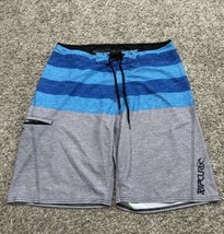 Rip Curl Mirage Blue Gray Colorblock Board Shorts Men Size 36 (Measure 3... - $11.30