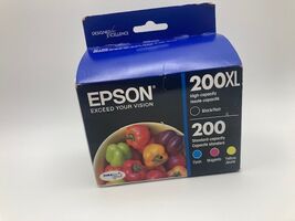 Epson 200XL 200 High Capacity Ink Cartridge Black Cyan Magenta Yellow Ex... - €13,31 EUR
