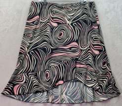 BCBG Paris A Line Skirt Women&#39;s Size XL Multi Geo Print 100% Polyester S... - £17.41 GBP