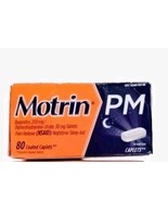 Motrin PM Caplets, 200 mg Ibuprofen &amp; 38 mg Sleep Aid, 80 CT 05/2026+ - $18.80