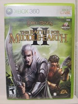 FAST FREE SHIP: Lord of the Rings Battle for Middle-Earth II 2 (Xbox 360, 2006) - $21.22