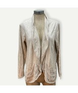 Style &amp; Co. Women&#39;s Plus Size Pointelle-Trim Cardigan River Rock Size 0X - $305.44 MXN