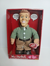 Vintage Mr. Perfect Doll 15.5&quot; Talking Husband Plush Romantic Phrases - £22.42 GBP