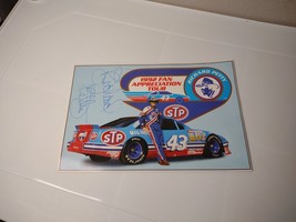 Autographed 1992 Richard Petty Fan Appreciation Tour Poster - £31.85 GBP