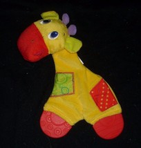 NEW BABY BRIGHT STARTS YELLOW GIRAFFE CHEW / TEETHER STUFFED ANIMAL PLUS... - $19.00