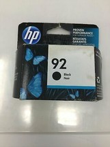 92 black HP ink DeskJet 5440 PhotoSmart 7850 C3180 C3150 C3140 OfficeJet... - £20.15 GBP