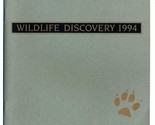 Wildlife Discovery 1994 Artists Reception Catalog Trailside Scottsdale A... - $17.87