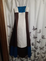 Red White Blue Prom Dress Sleeveless Urban Girl Nites 3/4 Size - $20.47