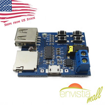 Mp3 Usb Flash Drive Micro Sd Tf Card Player Decoding Amplifier Board Module - $12.34