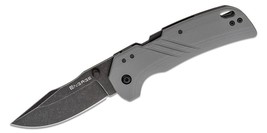 Cold Steel Engage ATLAS Lock Folding Knife 3.125&quot; AUS-10A Black Stonewas... - £106.67 GBP