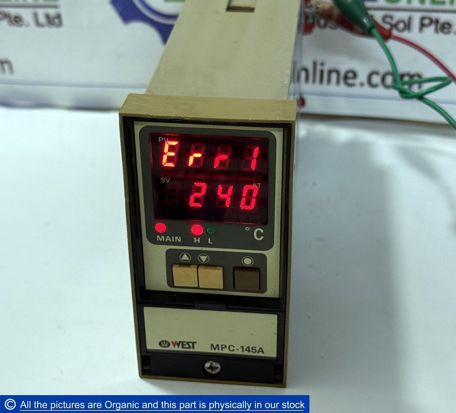 WEST MPC145A-C8DH4 Digital Temperature Controller MPC-145A CTM 0-1300 C ... - $247.00