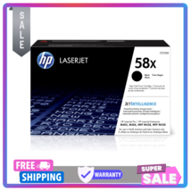 HP 58X CF258X Black Toner Cartridge High Yield for LaserJet Pro M404dn M... - $211.26