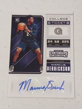 Marcus Derrickson Golden State Warriors 2018 Contenders Certified Autograph Card - £3.94 GBP