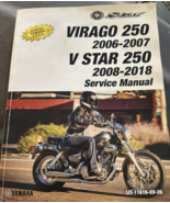 2006 2007 VIRAGO 250 V STAR 250 2008-2013 Service Shop Manual LIT-11616-... - $1,042.59 MXN