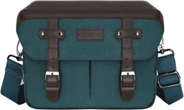 Mosiso Camera Case Crossbody Shoulder Messenger Bag,, Teal Green - £36.06 GBP