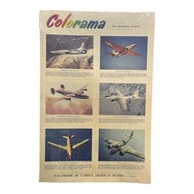 Philadelphia Inquirer Colorama March 20 1955 Scrapbook Of Famous American Planes - $15.52