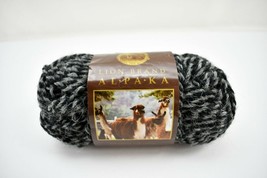 Lion Brand Alpaka Medium Weight Alpaca Wool Yarn - 1 Skein Oxford Tweed #252 - £5.27 GBP