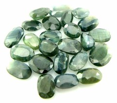 39Ct 24pc Lot Natural Blue Green Sapphire Oval Shape Gemstones Wholesale - £79.73 GBP