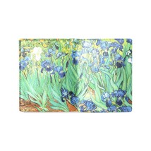 Irises Van Gogh Bifold Leather Wallet - $19.00