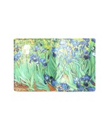 Irises Van Gogh Bifold Leather Wallet - $25.80 CAD