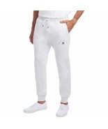 Hurley Men’s Fleece Jogger Pant White(Light Grey) Slim Fit XXL - £15.11 GBP