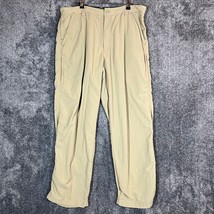 REI Hiking Pants Mens 38x30 Beige UPF50 Nylon Outdoors Adventure Comfort... - £10.62 GBP