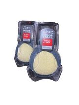 Dove Men+Care Active Clean, Dual Sided Shower Loofah Lot Of 2 - $19.79