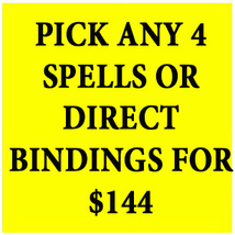 FRI-SUN MAGICK SPELL WORKS FOUR FOR ONE FORTY FOUR MAGICK WITCH ALBINA image 2