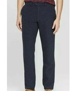 Goodfellow &amp; Co™ ~ Slim ~ Lined Trousers ~ Men&#39;s 32 x 27 ~ Xavier Navy P... - $426.35 MXN