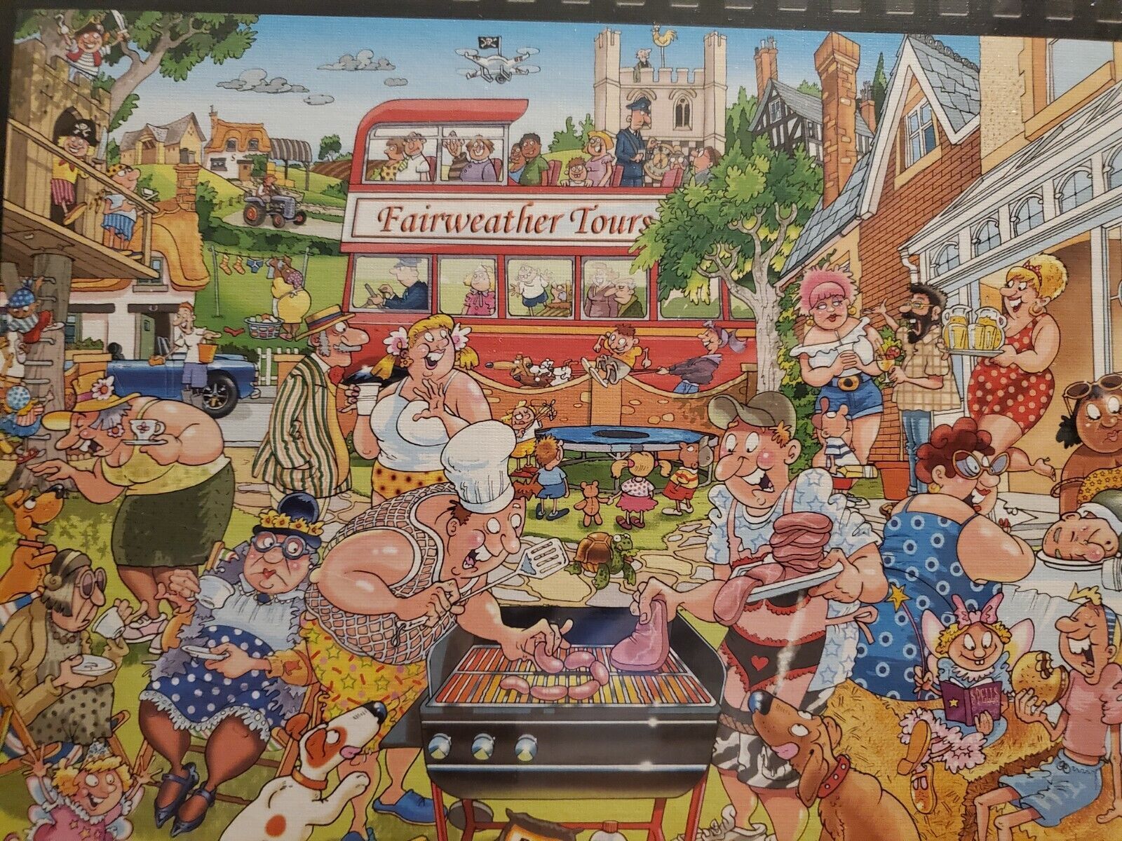 Primary image for Jumbo JUM19163 Mystery 15 A Typical British BBQ Jigsaw Puzzle