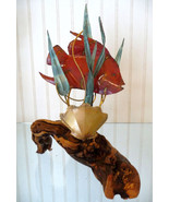 Fish Swimming in the Reeds Sculpture by Keith Collins (#11560) - $1,427.73 MXN