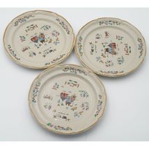 Vintage International Heartland Dinner Plates Stoneware Set of 3 Made in Japan - £23.12 GBP