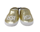 Bebe Girls Infant Slip-On Shoes - New - Gold Size 6/9 mths - $6.99