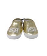 Bebe Girls Infant Slip-On Shoes - New - Gold Size 6/9 mths - £5.52 GBP