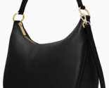 NWB Kate Spade Weston Black Leather Large Shoulder Purse K8453 $399 Gift... - $153.44