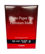 Canon Photo Paper Pro Premium Matte 13&quot; x 19&quot; 20 Sheets Sealed New - $33.94 CAD