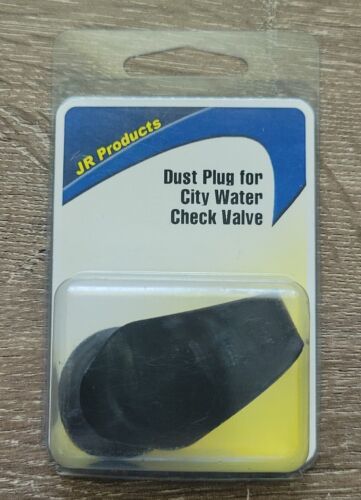 JR Products 422-BK-A Black Dust Plug For City Water Check Valve - $8.86