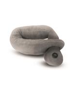 NEW Sealy Vibrating Body Pillow Massager plush gray fleece 2 mode batter... - $25.91 CAD