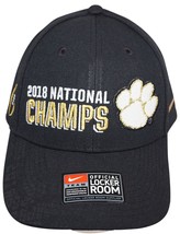 NCAA National Playoff Champs - Clemson Tigers University Football Hat 2018 - £11.79 GBP