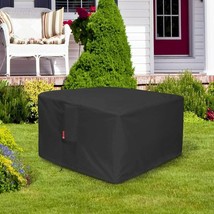 Amolliar Gas Fire Pit Cover Square Premium Patio Outdoor 100% Water-Proof for 30 - £20.74 GBP