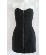 DIVIDED by H&amp;M Strapless Bodycon Black Party Cocktail Club Sheath Dress ... - £17.13 GBP