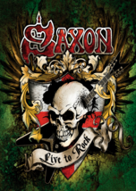 SAXON Live to Rock FLAG CLOTH POSTER BANNER CD Heavy Metal - £15.73 GBP