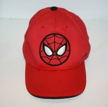 Spiderman Toddler Baseball Hat Cap Boys Girl Child Small Cotton Red Elastic Back - £9.16 GBP