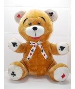 SHALOM TOY CO Plush Card Shark Bear Large 23&quot; - £15.71 GBP