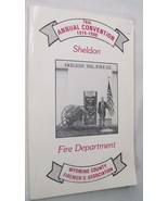 1914-1990 SHELDON WYOMING NY FIRE DEPARTMENT FIREMAN CONVENTION PROGRAM - £7.73 GBP