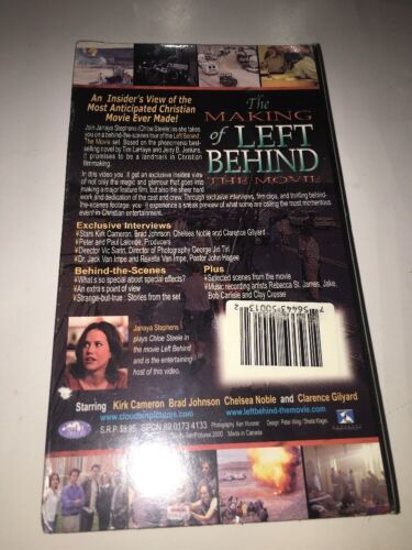 the Making of Left Behind the Movie VHS Tape (Unopened sealed) Item image 2