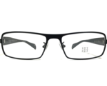 FACE a FACE Eyeglasses Frames DENIM 1 9159 Black Blue Rectangular 54-17-125 - $233.53