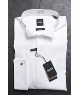 HUGO BOSS Hank Hommes Facile Fer Français Manchette Col Cassé Smoking Ch... - $1,365.07 MXN